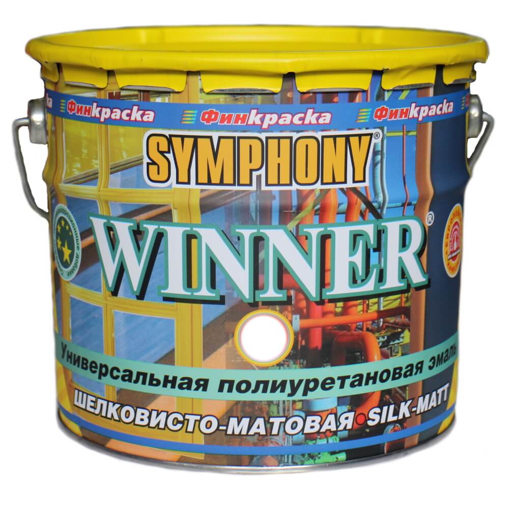 WINNER, полиуретановая грунт-краска, шелковисто-матовая (База С), 2,7 литра
