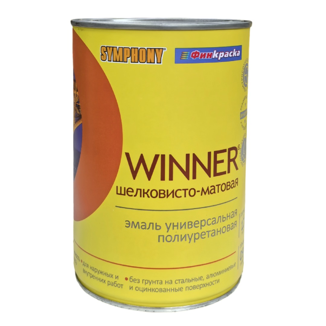 WINNER, полиуретановая грунт-краска, шелковисто-матовая (База А), 0,9 литра