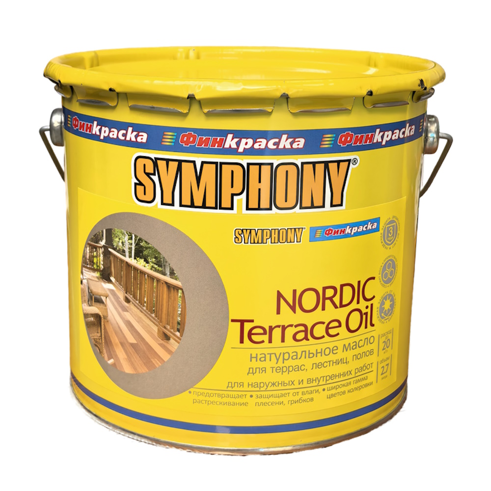 NORDIC Terrace Oil, террасное масло, 2,7л